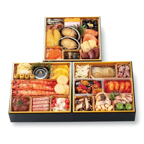 ＜名古屋観光ホテル＞和・洋・中 三段重（No.653）（ジェイアール名古屋タカシマヤ）の公式商品画像
