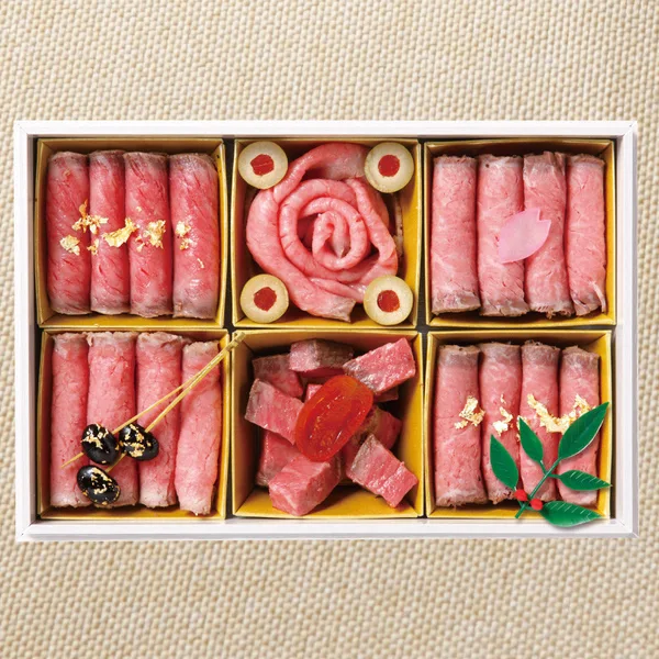 <スギモト>黒毛和牛6種ローストビーフ一段(No.689)(大丸神戸店)の公式商品画像