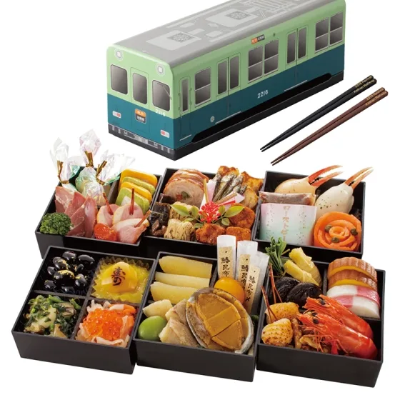 京阪電車2200系 リバイバル塗装車両 和・洋風おせち(京阪百貨店)の公式商品画像