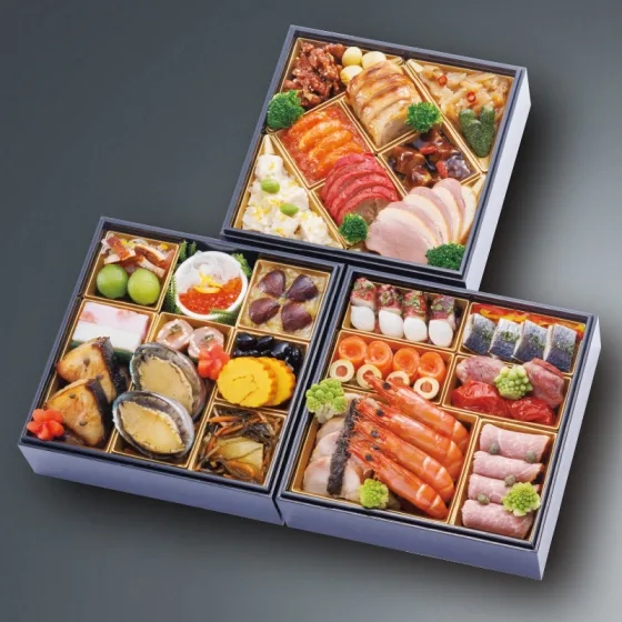 なすび亭&オステリアルッカ 東4丁目&赤坂 四川飯店 和・洋・中華風おせち(近鉄百貨店ネットショップ)の公式商品画像