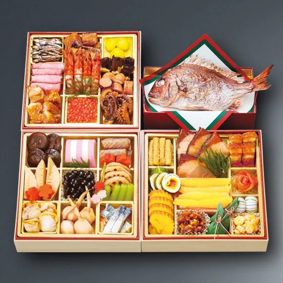 一冨士 和風おせち 鶴亀(焼祝い鯛付)(京阪百貨店)の公式商品画像