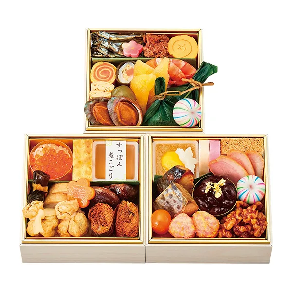 京料理 美濃吉 1~2人用、三重折(和風)(近鉄百貨店ネットショップ)の公式商品画像