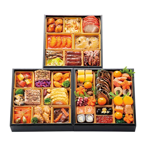 京料理 たか木&オテル・ド・ヨシノ&京、静華 4人用、三重折(和・洋・中)(近鉄百貨店ネットショップ)の公式商品画像
