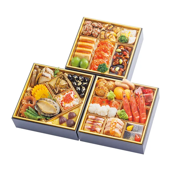 料理人 野崎洋光&坂井宏行&菰田欣也 3人用、三重折(和・洋・中)【送料込・冷凍】(近鉄百貨店ネットショップ)の公式商品画像