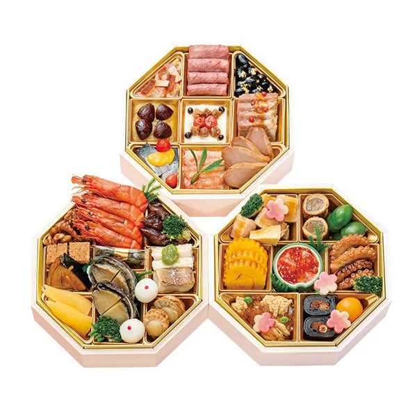 日本の極み 千里山荘 4人用、特選三重折「八角」(和・洋)【送料込・冷凍】(近鉄百貨店ネットショップ)の公式商品画像