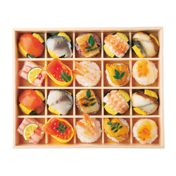 〈うめもり〉はれやか手鞠わさび葉寿し20個 3~4人前【送料込・冷凍】(近鉄百貨店ネットショップ)の公式商品画像