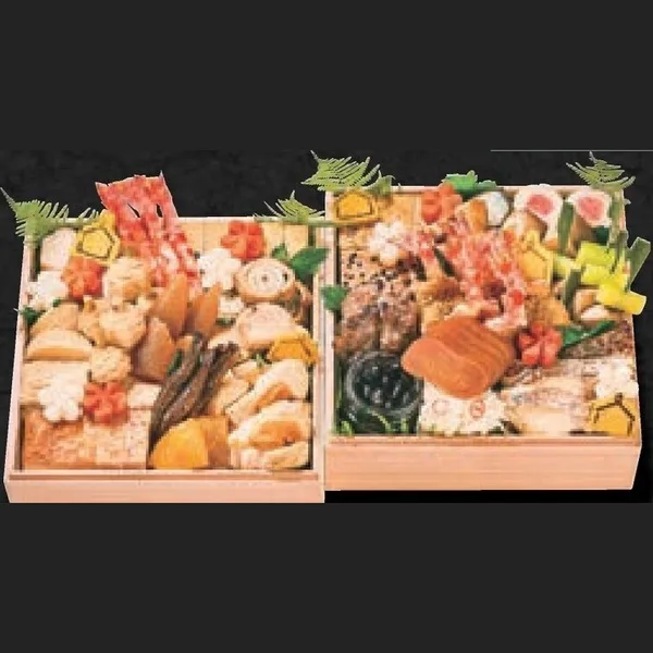 有名料亭・日本料理店のおせち 5人用、二段重(和風)(近鉄百貨店奈良店)の公式商品画像