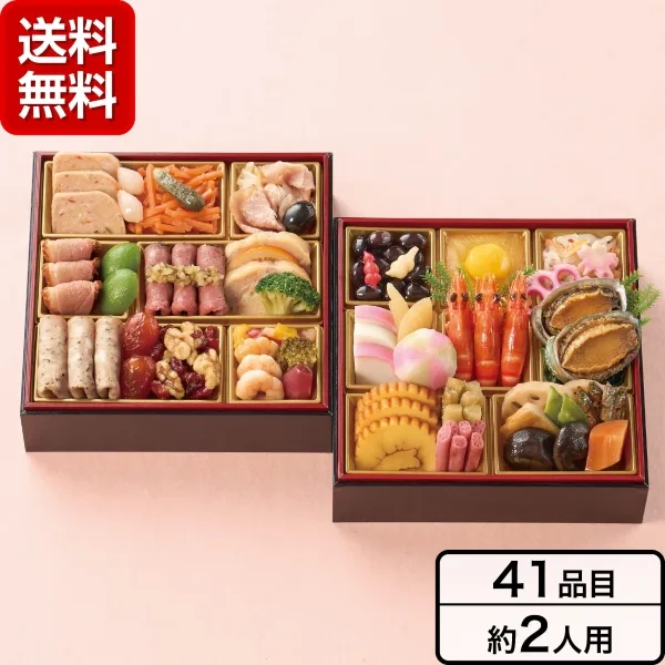 《京都・木屋町温石 左近太郎&丸太町やまだ》和洋コラボ二段重(東急百貨店)の公式商品画像
