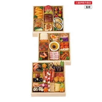「紬」和洋中三段(日本橋三越本店)の公式商品画像