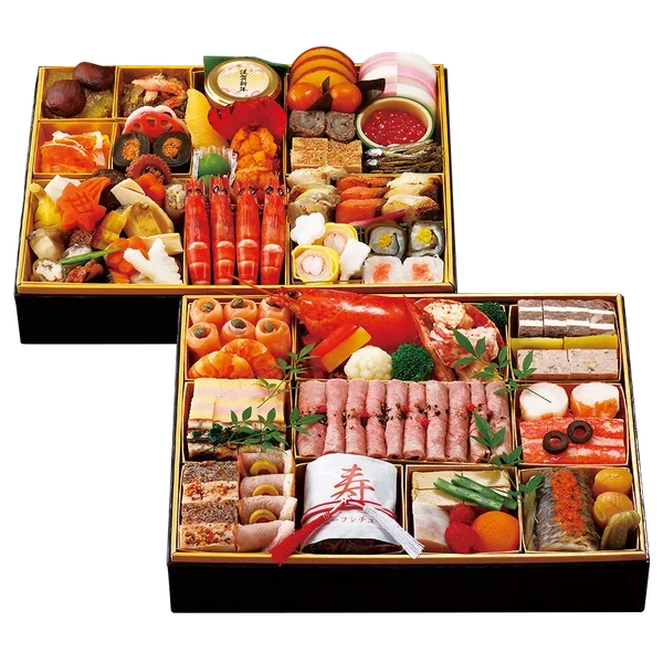 和洋おせち二段重〈68品目〉(ホテル日航つくば)の公式商品画像