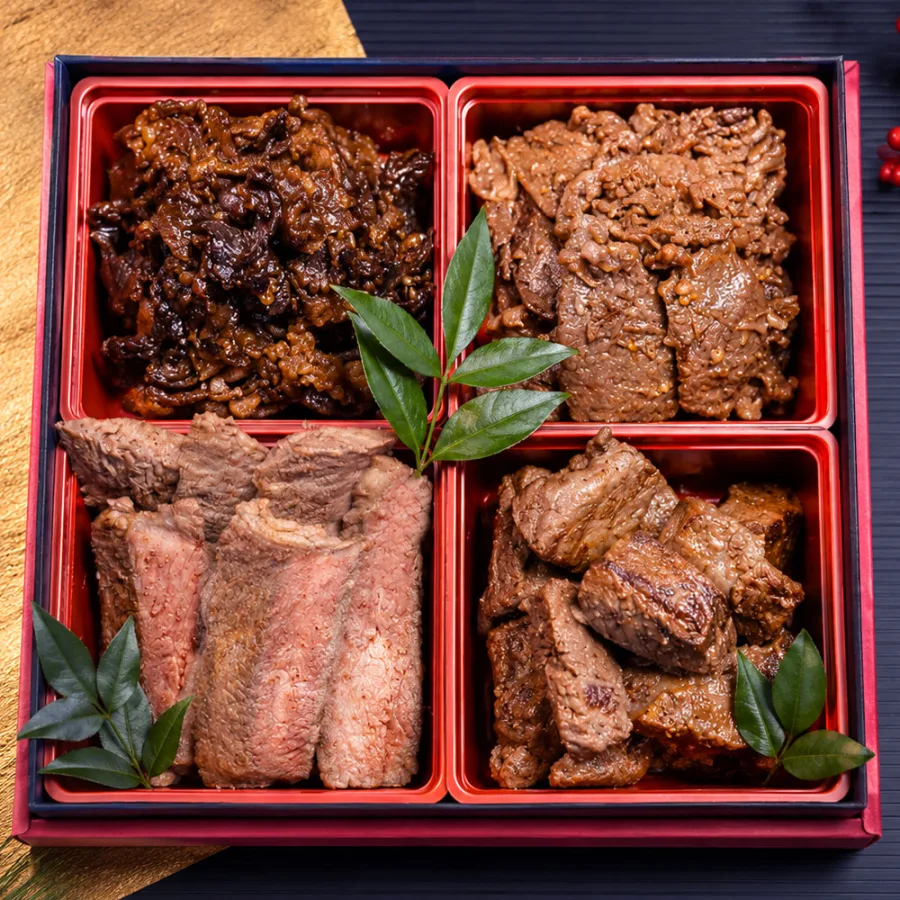 A5ランク仙台牛おせち 一段重(個包装タイプ)(肉のいとう)の公式商品画像