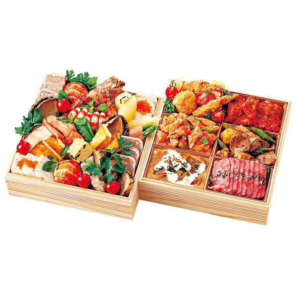 〈オオハラ・エ・シーアイイー〉洋風おせち 二段重(小田急百貨店 新宿店)の公式商品画像