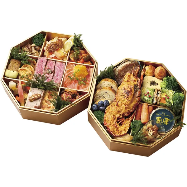 〈ジ・オリエンタルテラス〉洋風 二段重(極み)(遠鉄百貨店)の公式商品画像