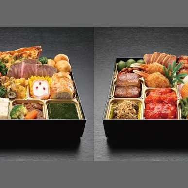 折衷おせち 二段重（フランス料理・中国料理）（パレスへいあん）の公式商品画像