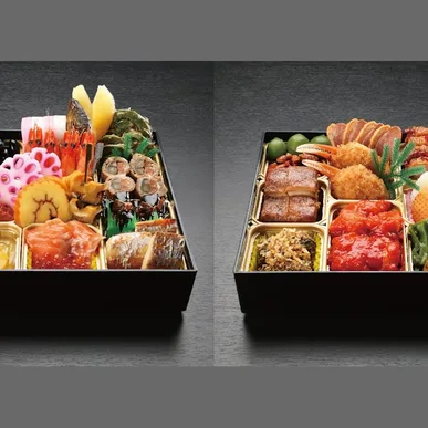 折衷おせち 二段重（日本料理・中国料理）（パレスへいあん）の公式商品画像