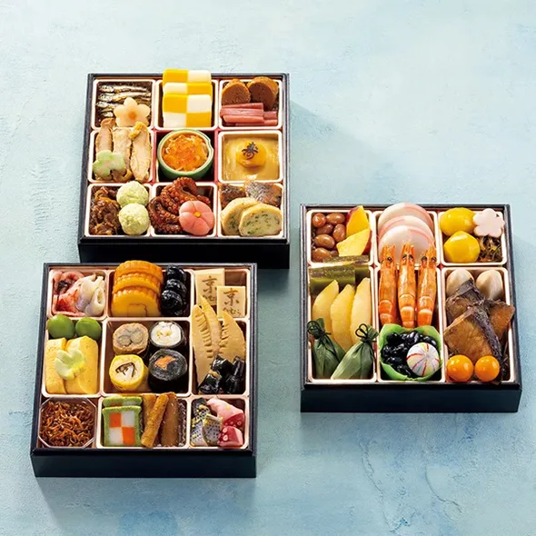京都のおばあちゃんのおせち三段重(西武池袋本店)の公式商品画像