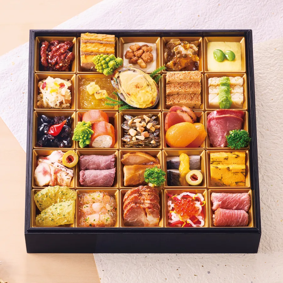 〈セブン‐イレブン〉和洋おつまみおせち一段重(セブンミール)の公式商品画像