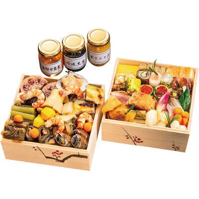 〈静岡 待月楼〉 和風 二段(4人用)(松坂屋静岡店)の公式商品画像