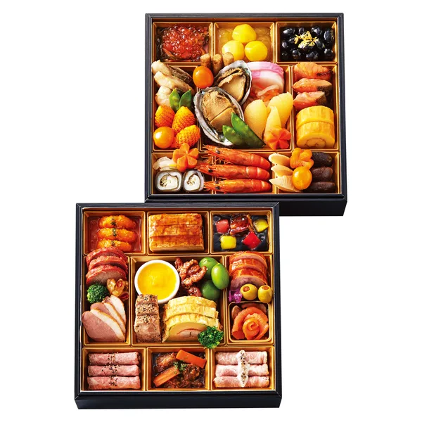 和・洋・中 二段重(カタログNo.148/341487)(新宿高島屋)の公式商品画像
