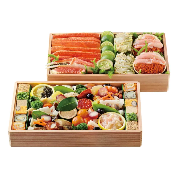 <高台寺 和久傳>白楊肴 二段重(W023)(髙島屋大阪店)の公式商品画像