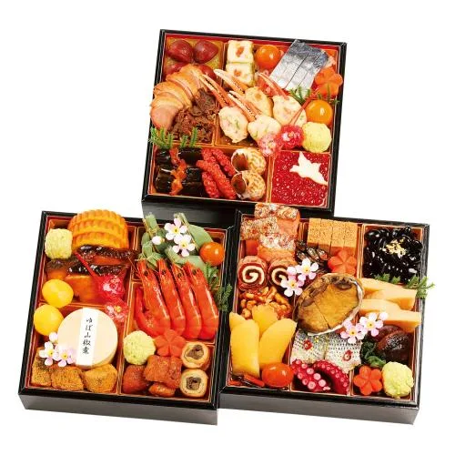 <京都醍醐寺 雨月茶屋>和 三段重(W198)(京都高島屋)の公式商品画像