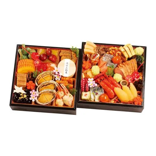 ＜京都醍醐寺 雨月茶屋＞和 二段重（W199）（京都高島屋）の公式商品画像