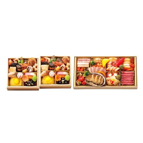 <高島屋(タカシマヤ)><銘々盛りおせち>和 1人前二客・洋 一段(W350)(京都高島屋)の公式商品画像