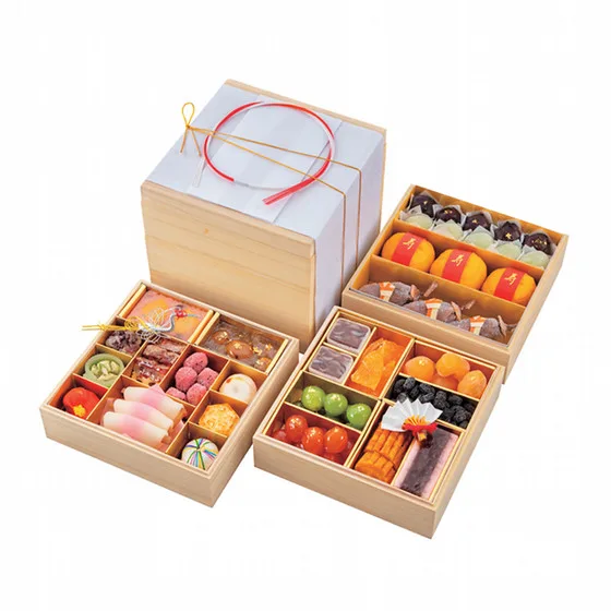 〈宗家 源 吉兆庵〉 おせち菓子 三段重(東武百貨店 池袋店)の公式商品画像