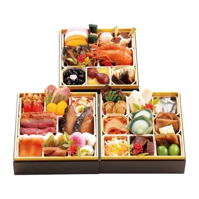 [みちのく 伯養軒]ミニ三段重（京王百貨店 新宿店）の公式商品画像