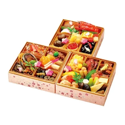 [みやび]江戸風味おせち料理 ミニ 三段重（京王百貨店 新宿店）の公式商品画像