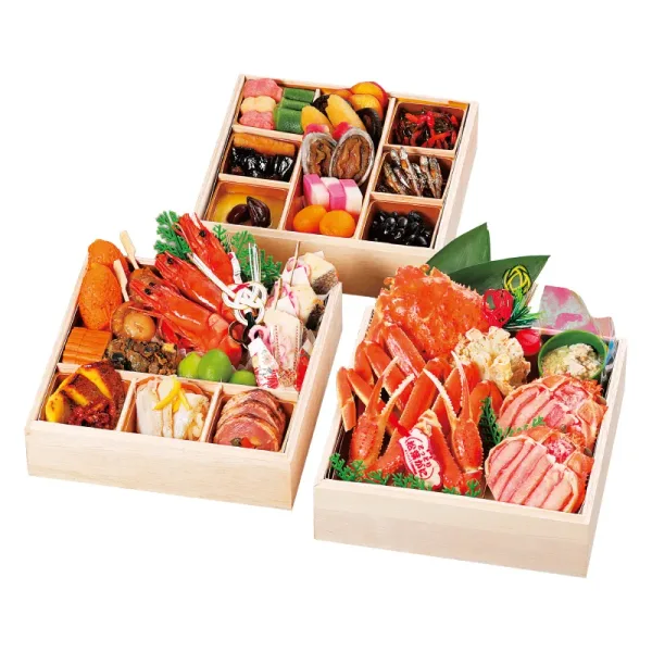 【112】島根 蟹料亭 松江和らく 松葉がに紅ずわいがにおせち(お届け日:2026/12/29(火) 時間指定不可)【冷凍】(紀ノ国屋)の公式商品画像