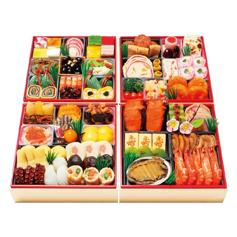 【26】京・料亭 わらびの里 和洋料亭おせち四段重 4~5人前(12月31日お届けまたは店舗お渡し)(紀ノ国屋)の公式商品画像