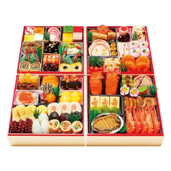 【26】京・料亭 わらびの里 和洋料亭おせち四段重 4~5人前(12月31日お届けまたは店舗お渡し)(紀ノ国屋)の公式商品画像