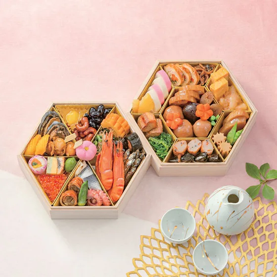 東武オリジナル 吉野鮨本店&日本橋弁松総本店 (和) 二段重(東武百貨店 池袋店)の公式商品画像