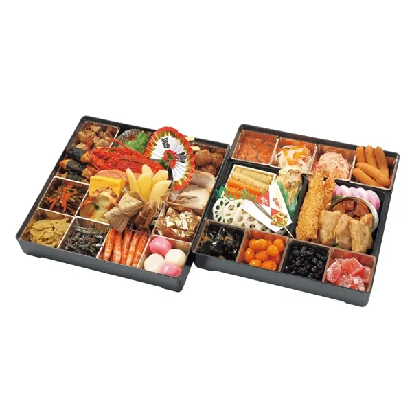 熊本　日本料理　葵　女性やお子様が喜ぶ食べきりおせち二段重（鶴屋）の公式商品画像