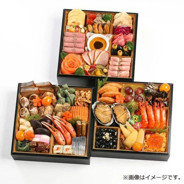 エースコーポレーション 山形屋限定 和洋おせち三段重(宮崎山形屋)の公式商品画像