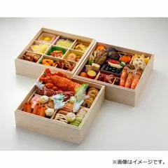 鶴鳴館 鶴家 和洋中三段お重詰め（山形屋 鹿児島本店）の公式商品画像