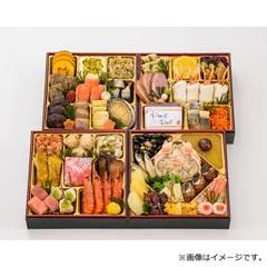 京都祇園料亭「和山」 和風おせち二段重(鳳福)(山形屋 鹿児島本店)の公式商品画像