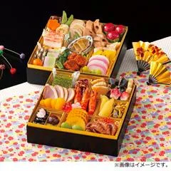 まんえい堂 祗園二段重（山形屋 鹿児島本店）の公式商品画像
