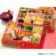 薩摩割烹めいわ おせち二段重（めいわ-14）（山形屋 鹿児島本店）の公式商品画像