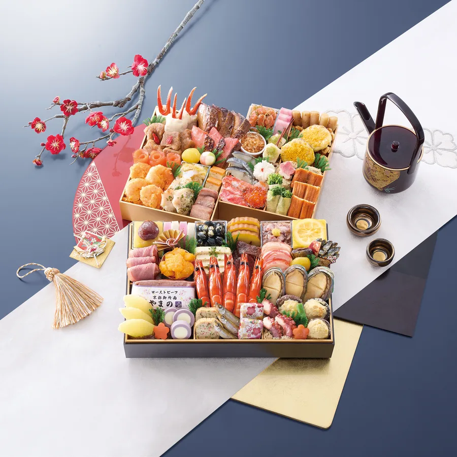 京都御所南 京料理「やまの」監修三箱二段重 珠天箱（匠本舗）の公式商品画像