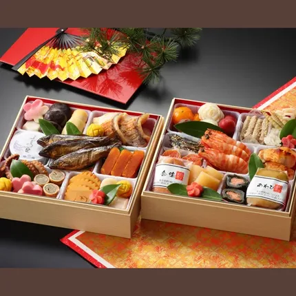 懐石おせち二段(柚子庵)の公式商品画像