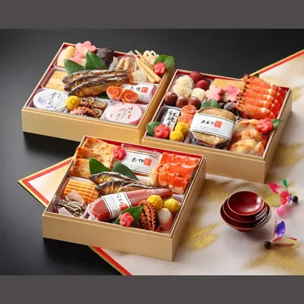 懐石おせち三段(柚子庵)の公式商品画像